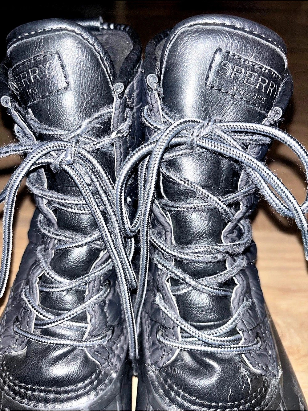 Sperry Renegade Quilted Black Duck Boots US 10.5 - Picture 4 of 8